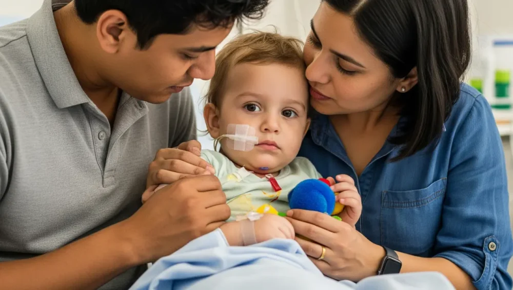 Child with Thalassemia